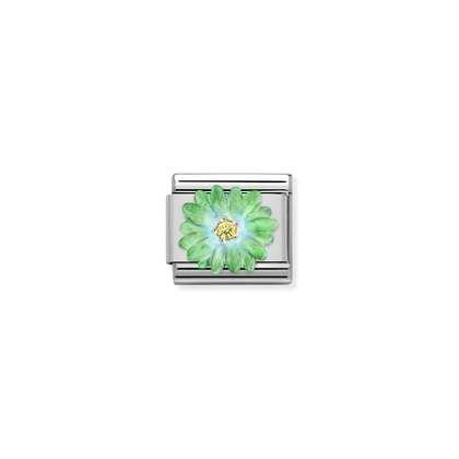 Nomination Silvershine Green Flower - Muotikorut - 33032107 - 1