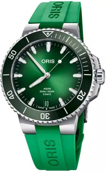 Oris Aquis Date Calibre 400 01 400 7790 4157-07 4 23 47EB - Oris miesten rannekellot - 7612611036007 - 1