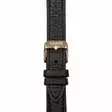 Aarni Hirvennahkainen ranneke 16 mm musta - Kellon rannekkeet - 6430066270767 - 2