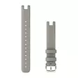 Garmin Lily 14mm nahkaranneke braloban harmaa 010-13068-A7 - Garmin rannekkeet - 010-13068-A7 - 1