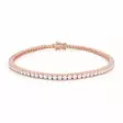 Marmara Sterling ruusukullattu rannekoru KV856G - Hopeakorut - KV856G-17 - 1