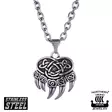 Northern Viking Jewelry Karhun Käpälä + 6 mm Ankkuriketju NVJRS107 - Teräskorut - NVJRS107 - 1