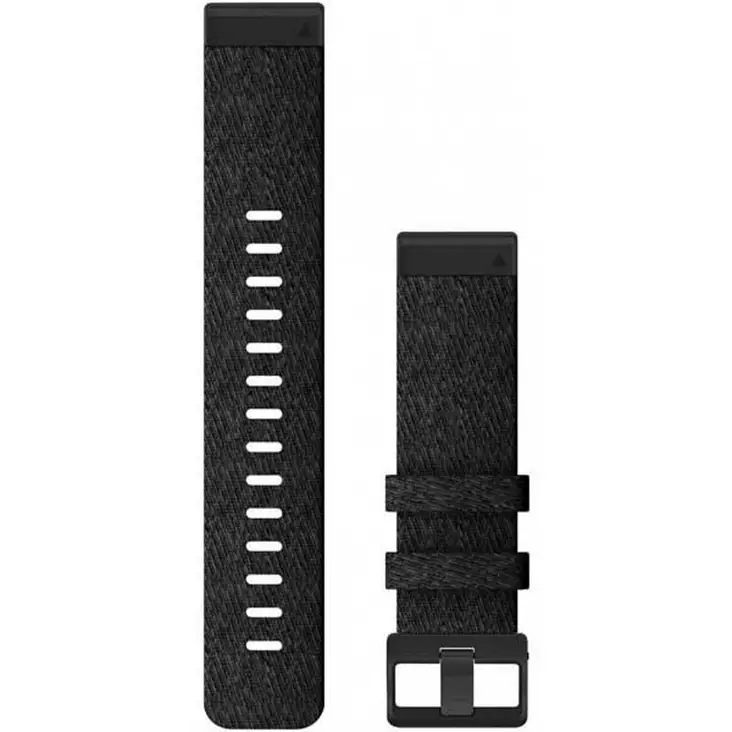 Garmin QuickFit 22mm nailonranneke meleerattu musta 010-12863-07 - Garmin rannekkeet - 010-12863-07 - 1
