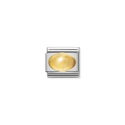 Nomination Classic Oval Stone Sitriini - Muotikorut - 03050407 - 2