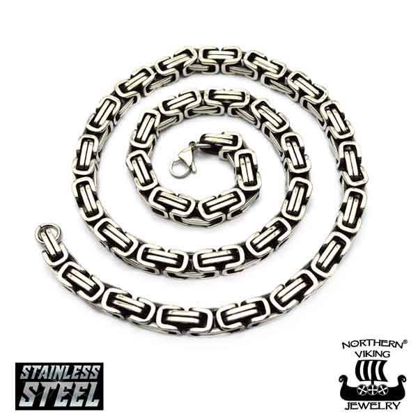 Northern Viking Jewelry Byzantine Kaulakoru NVJKE007 - Teräskorut - NVJKE007 - 1