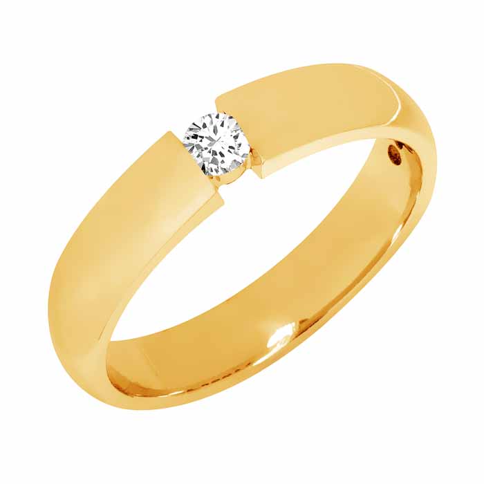 Sandberg Kallioranta timanttisormus 0,07 ct V-86 - Solitaire sormukset - V-86-007 - 1