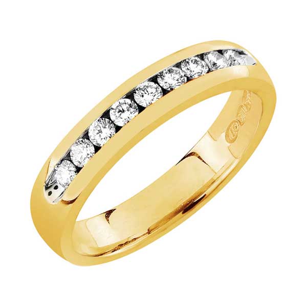 Sandberg Kassiopeia timanttisormus 0,33 ct M-57 - Rivitimanttisormukset - M-57 - 1