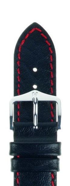 Hirsch Jumper nahkaranneke musta L - Kellon rannekkeet - 04402051-2-18 - 1