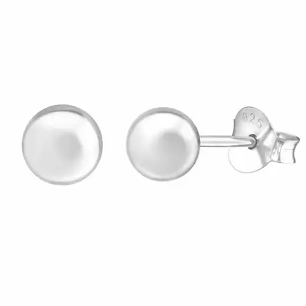 Hopeiset pallokorvakorut 5 mm - Hopeakorut - HME078 - 1