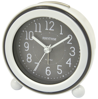RHYTHM herätyskello harmaavalkoinen CRE308-NR08 - Herätyskellot - CRE308-NR08 - 1