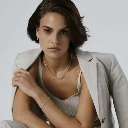 Mockberg Shiny Tennis Necklace MB0018 - Teräskorut - MB0018 - 2