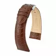 Hirsch Aristocrat nahkaranneke ruskea L - Kellon rannekkeet - 03828010-2-18 - 1