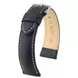 Hirsch Boston nahkaranneke musta L - Kellon rannekkeet - 01302050NQ-2-18 - 1
