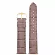 Hirsch Duke nahkaranneke taupe L - Kellon rannekkeet - 01028037-1-18 - 2
