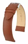 Hirsch Kansas Nahkaranneke Ruskea L - Kellon rannekkeet - 01502070-2-18 - 1