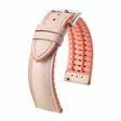 Hirsch Lindsey nahkaranneke beige/roosa M 18 mm - Kellon rannekkeet - 0922302122-2-18 - 1