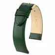 Hirsch Osiris nahkaranneke vihreä L 18 mm - Nahkarannekkeet - 03475040-1-18 - 1