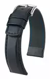 Hirsch Runner nahkaranneke musta L - Kellon rannekkeet - 04002050-2-18 - 1