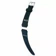 Hirsch Space kellonranneke musta L 18 mm - Kellon rannekkeet - 40248850-2-18 - 1
