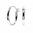 Hopeiset korvarenkaat 14 mm - Hopeakorut - HME468 - 1