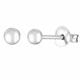 Hopeiset pallokorvakorut 3 mm - Hopeakorut - HME028 - 1