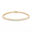 Marmara Sterling kullattu rannekoru zirkoneilla KV856YG - Hopeakorut - KV856YG-18 - 1