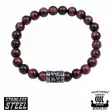 Northern Viking Jewelry Tiger Eye Runes rannekoru NVJRA018 - Teräskorut - NVJRA018 - 2
