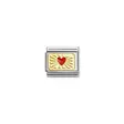 Nomination Classic Gold Diamond Red Heart - Muotikorut - 03028458 - 1
