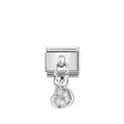 Nomination Classic Silvershine Charm kissa - Muotikorut - 33180018 - 1