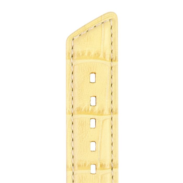 Hirsch Princess nahkaranneke vaalea M 18 mm - Kellon rannekkeet - 02628174-2-18 - 1