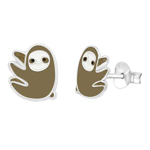 Hopeakorvakorut laiskiainen sloth - Hopeakorut - HME228 - 1