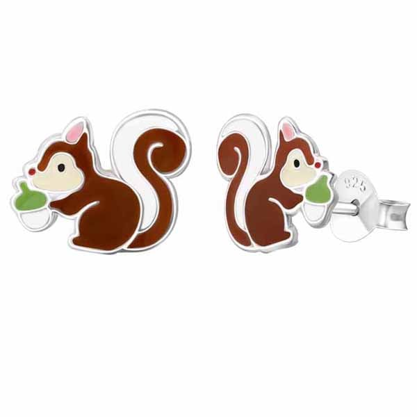 Hopeakorvakorut orava ja tammenterho - Hopeakorut - HME638 - 1