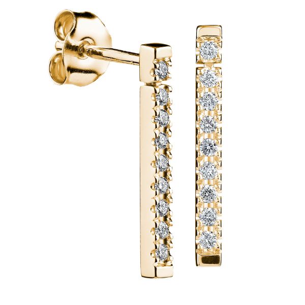 Kohinoor Valerie timanttikorvakorut 143-264-18 - Timanttikorut - 143-264-18 - 1