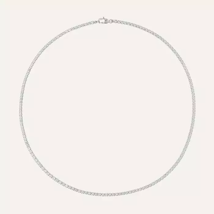 Mockberg Shiny Tennis Necklace MB0018 - Teräskorut - MB0018 - 1