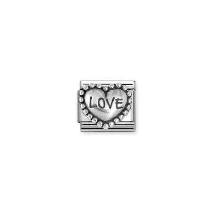 Nomination Classic Silvershine Love sydän - Muotikorut - 33010188 - 1