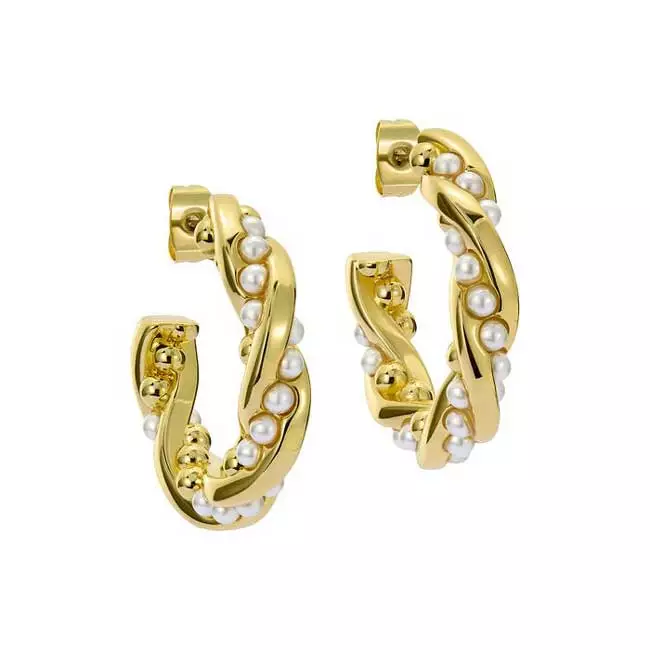 Ted Baker Twisted Pearl Hoop TBJ3953-02-28 - Muotikorut - TBJ3953-02-28 - 1
