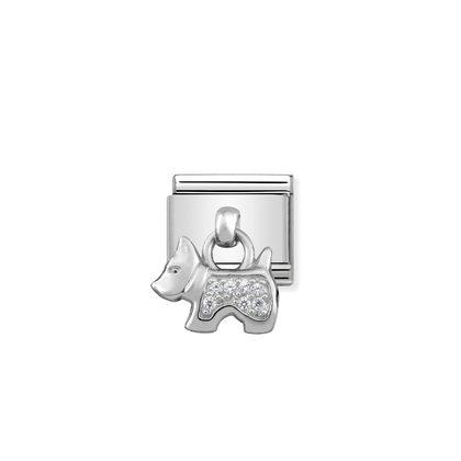 Nomination Classic Silvershine Charm Koira - Muotikorut - 33180009 - 2