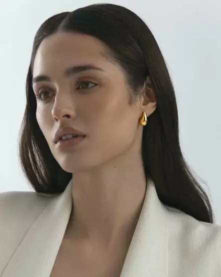 Mockberg Plain Daring Small Earring - Teräskorut - MB0189 - 2
