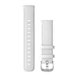 Garmin Quick Release 18mm nahkaranneke valkoinen 010-12932-09 - Garmin rannekkeet - 010-12932-09 - 1