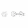 Hopeakorvakorut pyöreä zirkoni 4 mm - Hopeakorut - HME519 - 1
