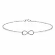 Hopeinen rannekoru Infinity - Hopeakorut - HMB029 - 1