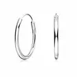 Hopeiset korvarenkaat 1,6 mm useita kokoja - Hopeakorut - HME449 - 1