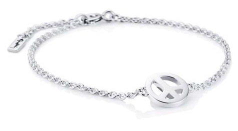 Efva Attling Mini Peace Rannekoru 14-100-00569 - Hopeakorut - 14-100-00569 - 1