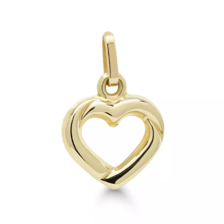 Kultainen sydänriipus avonainen P-0229 - Kultakorut - P-0229 - 1