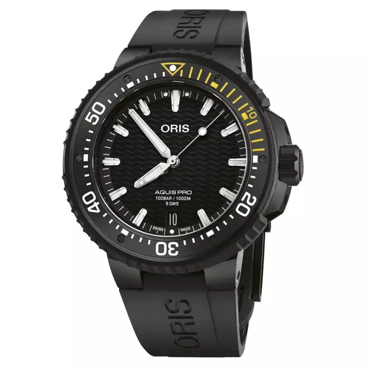 Oris AquisPro Date Calibre 400 Kello 01 400 7767 7754 07 426 64BTEB - Oris miesten rannekellot - 7612611033709 - 1
