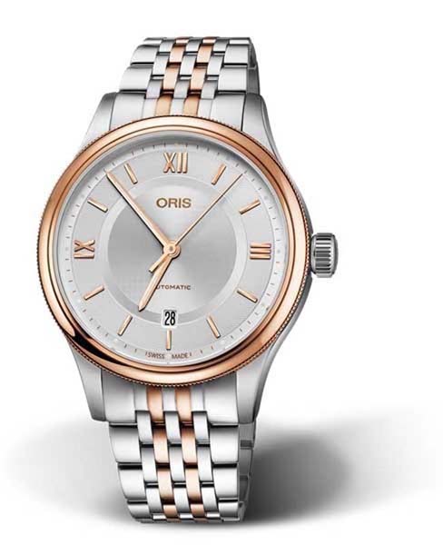 Oris Classic Date 01 733 7719 4371-07 8 20 12 - Oris miesten rannekellot - 7612611026879 - 1