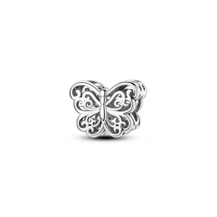 Charmiella hopeahela filigraaniperhonen - Hopeakorut - PA-029 - 1