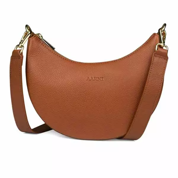 Aarni Luna Olkalaukku Terracotta Kulta - Laukut - 6430066272129 - 1