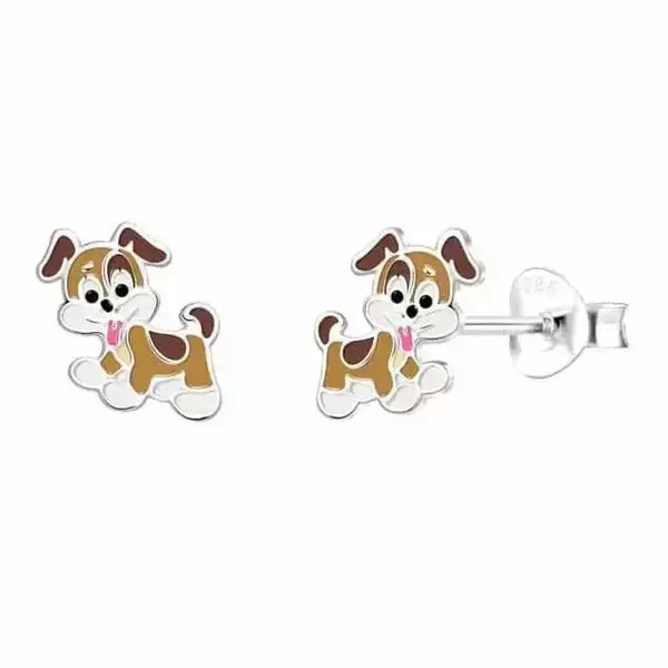 Hopeakorvakorut täplikäs koira - Hopeakorut - HME1109 - 1