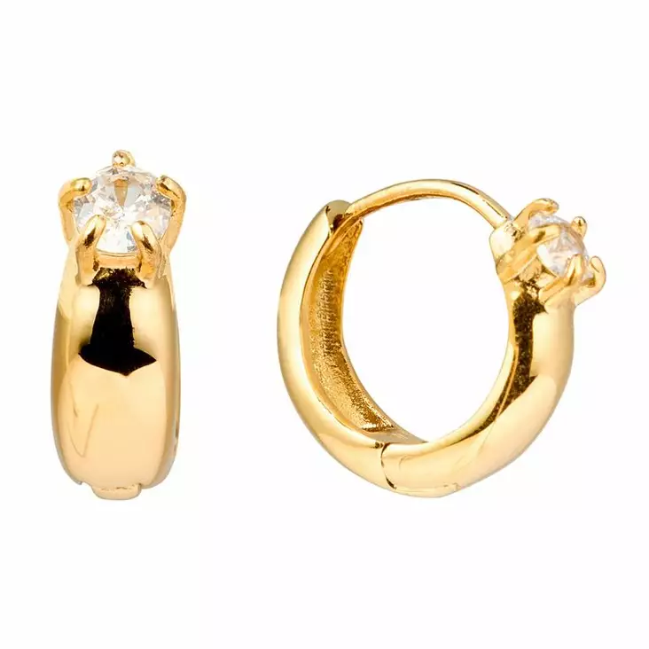 Mockberg x Kenza Soleil Hoops Korvakorut Kullattu MB1719 - Mockberg x Kenza - MB1719 - 1